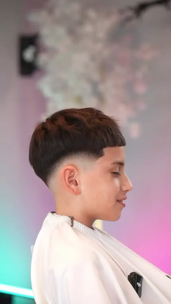 Mid Fade Mullet