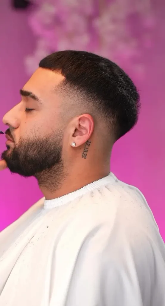 Mid Fade Mullet