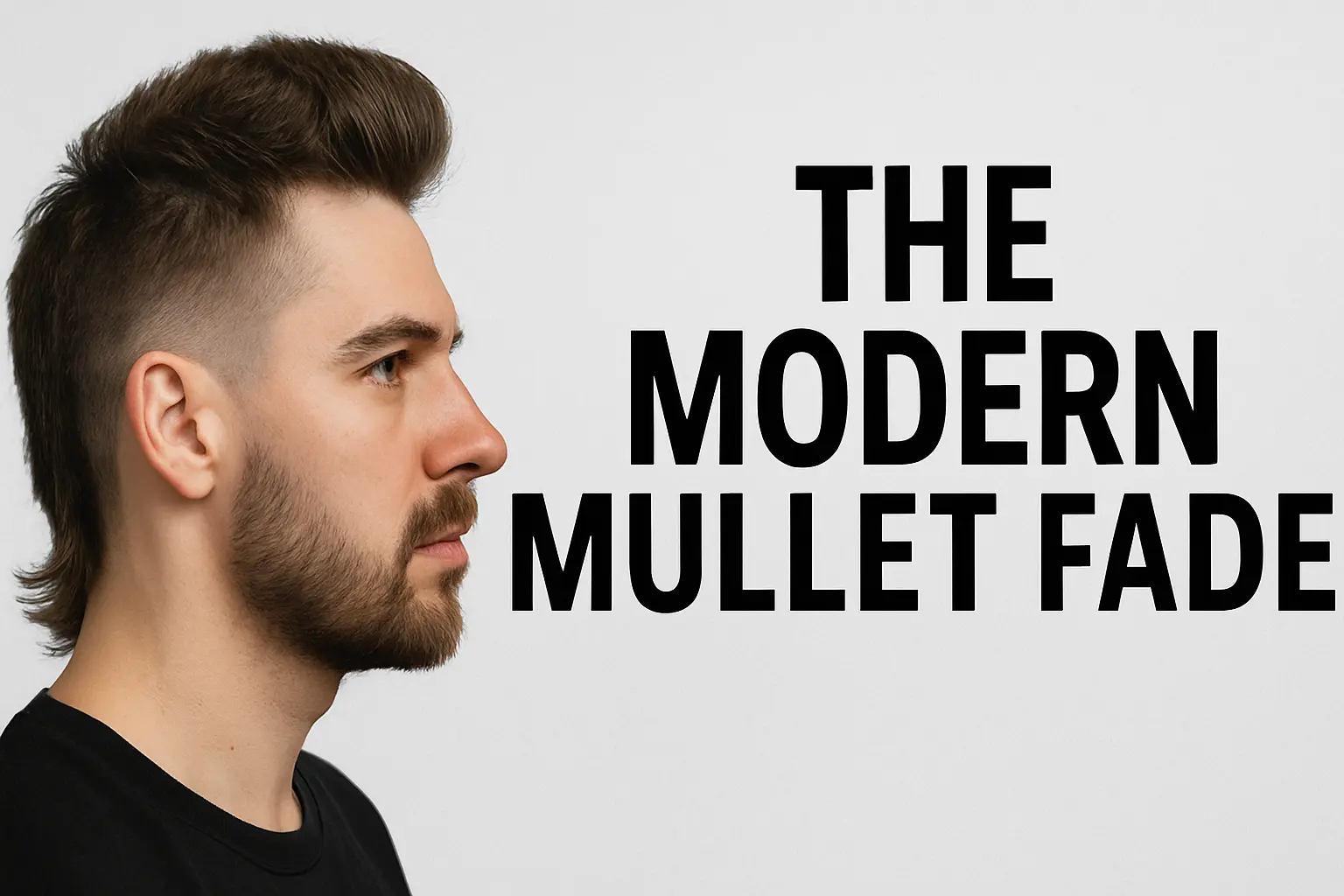Modern Mullet Fade Haircuts