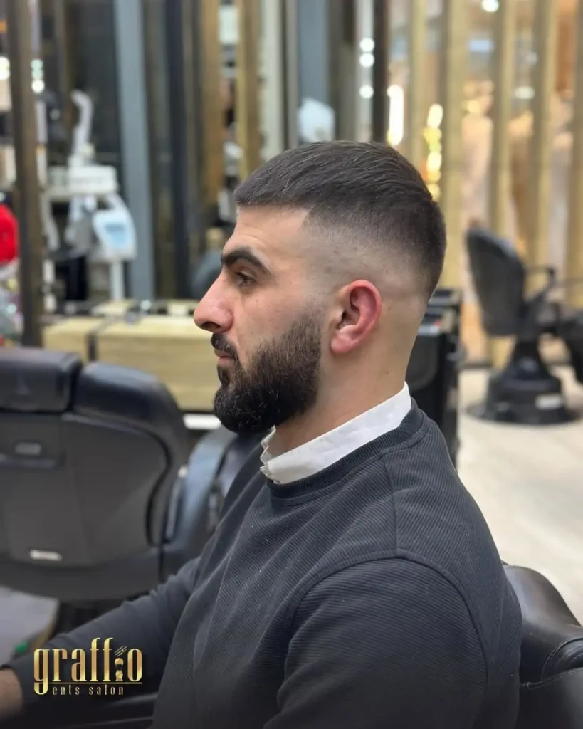 Sharp Looking Caesar Cut