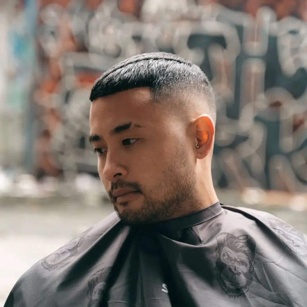 Modern Messy Caesar Haircut