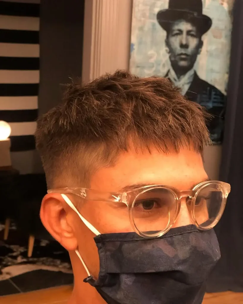 Messy Caesar Haircut