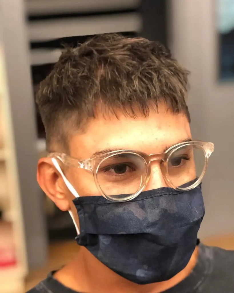 Messy Caesar Haircut